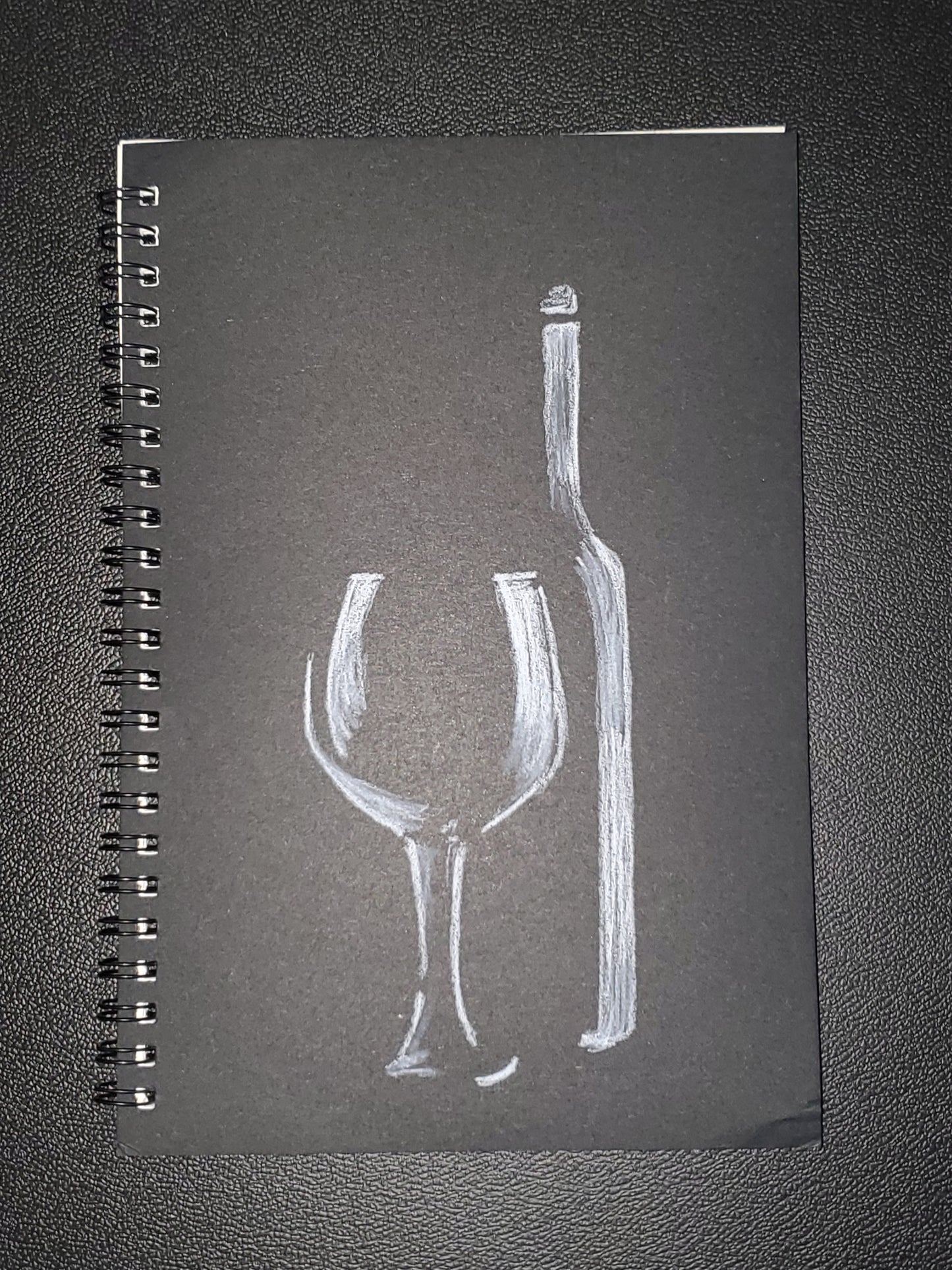 Wine Down Sketch Book by Renshi Ink7