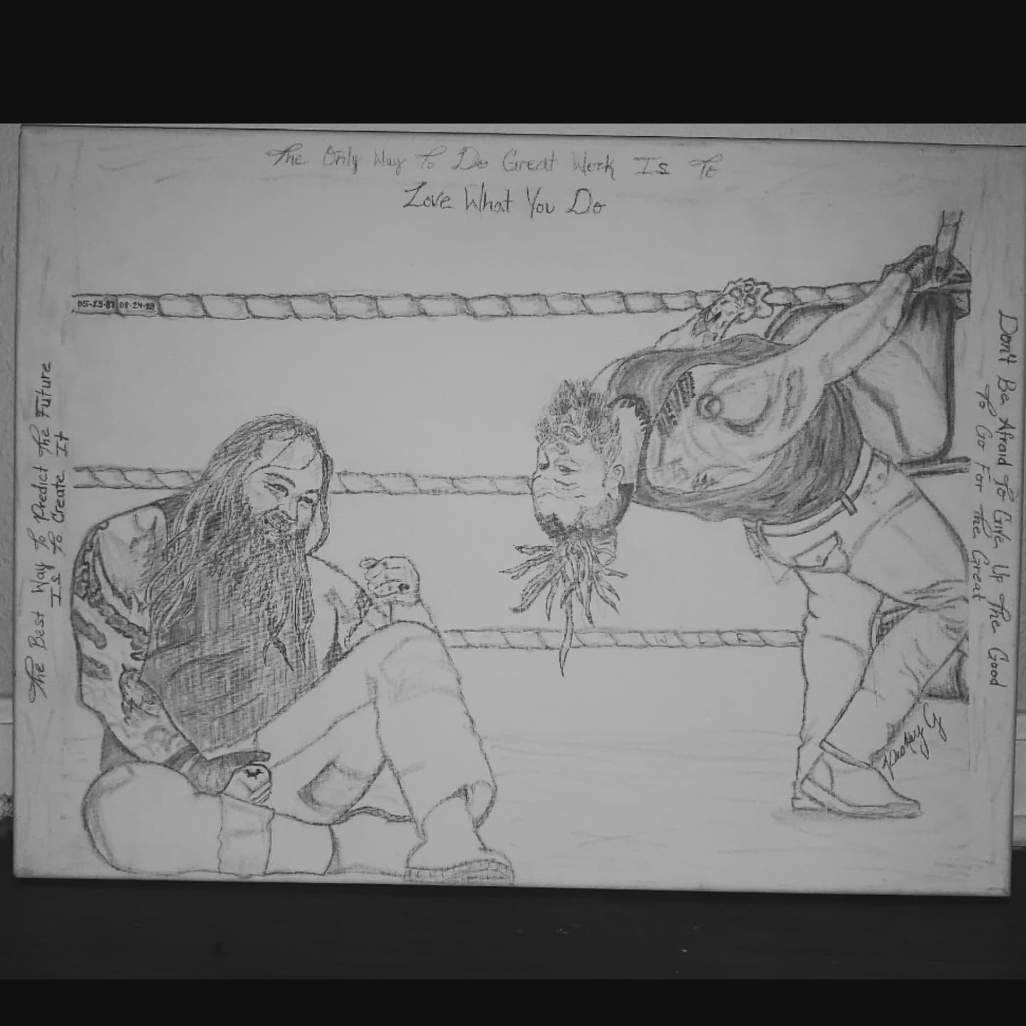 18x24 Traditional Illustrated by Renshi Ink