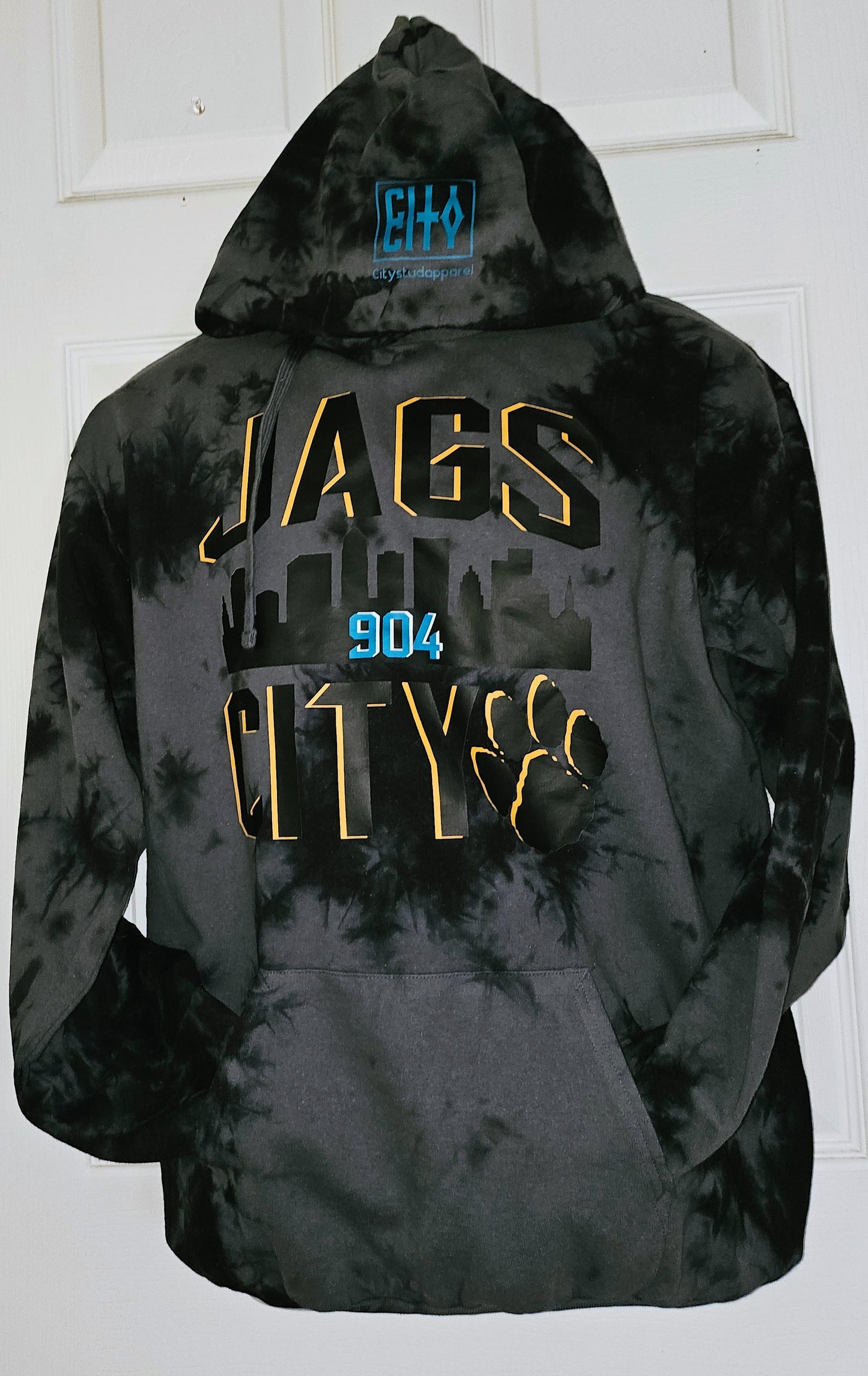 Urban Jags City “All for the Win” Tie-Dye Hoodie