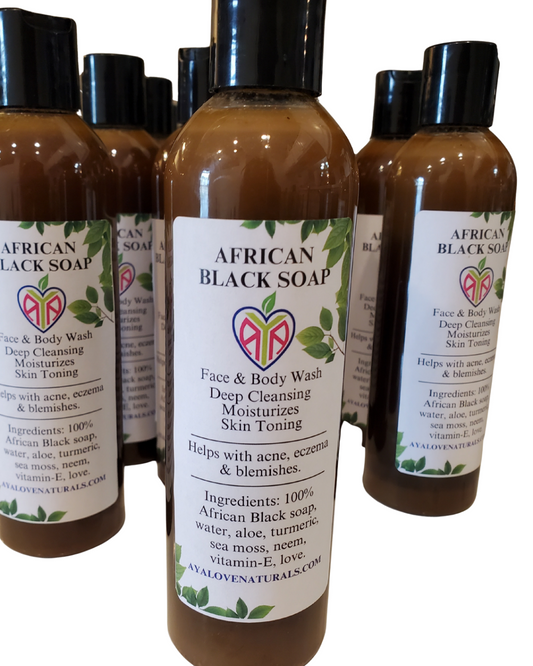 African Liquid Black Soap by ALN