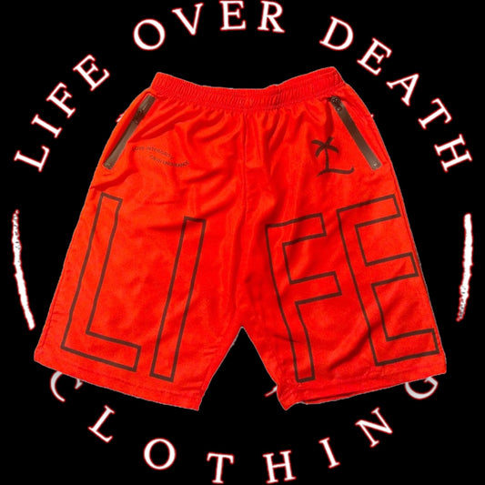 Red Life Over Death Shorts