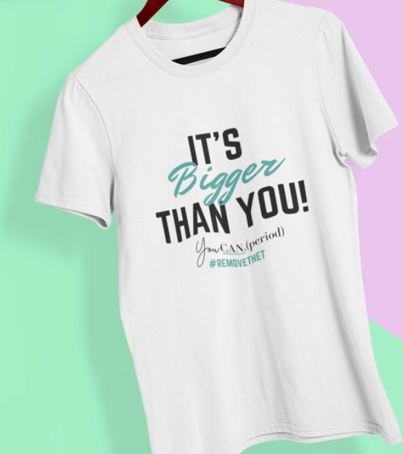 It's Bigger Than U (White) by Remove the T