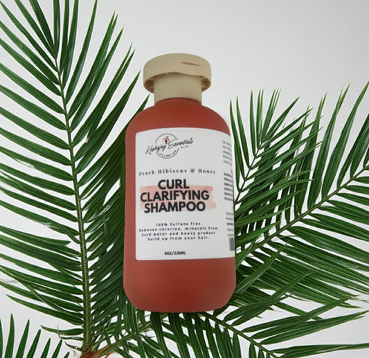 Peach Hibiscus & Honey Curl Clarifying Shampoo by KE