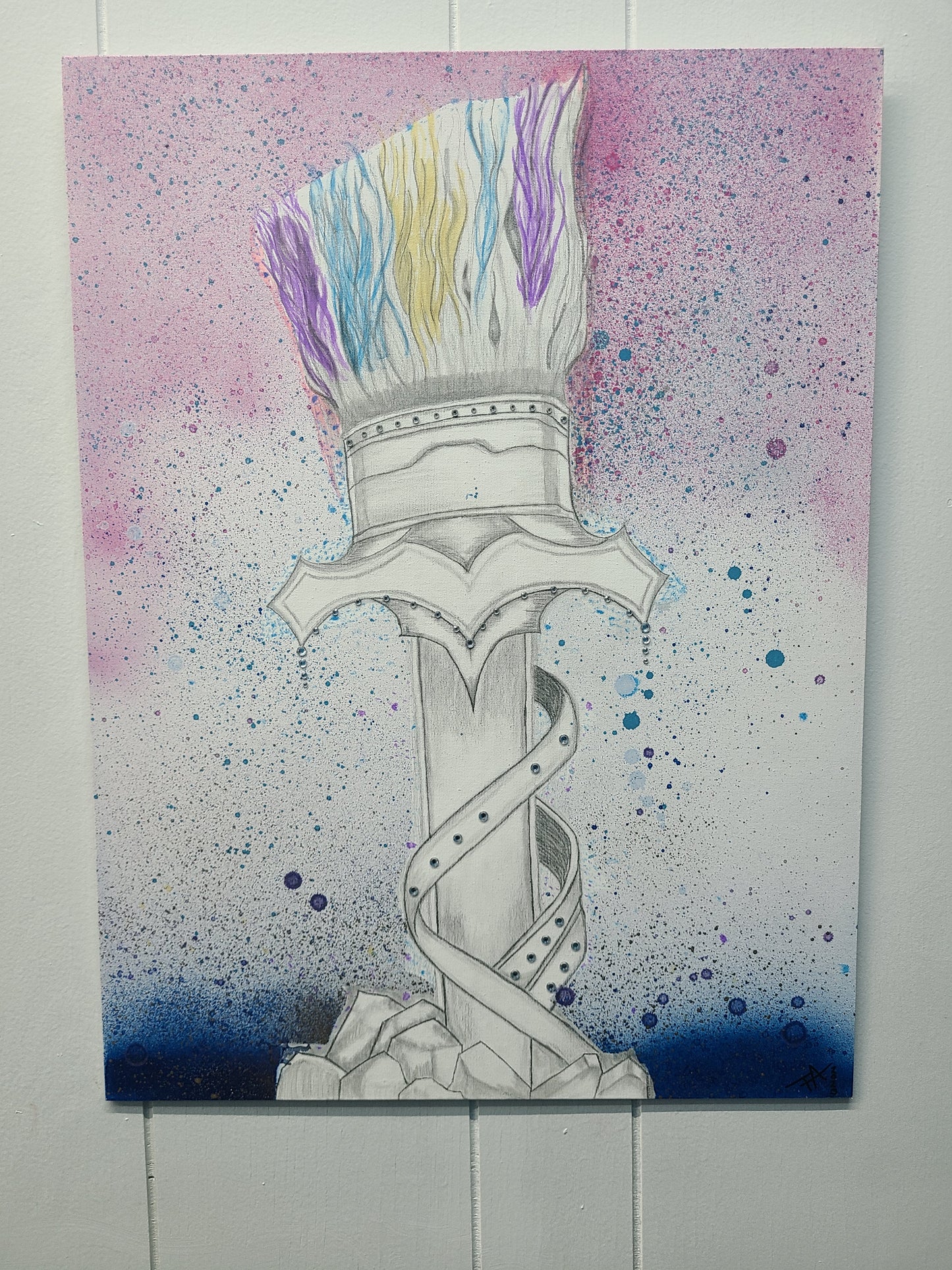 18x24 Canvas by Renshi Ink