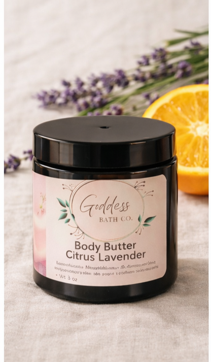 Citrus Lavender Body Butter By Goddess Bath