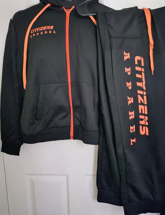 Cityizens Apparel for Women's 2pc Long Sleeve Hoodie Sweatsuit by City Stud Apparel