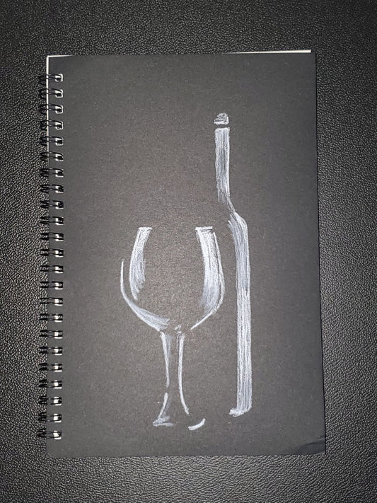 Wine Down Sketch Book by Renshi Ink7