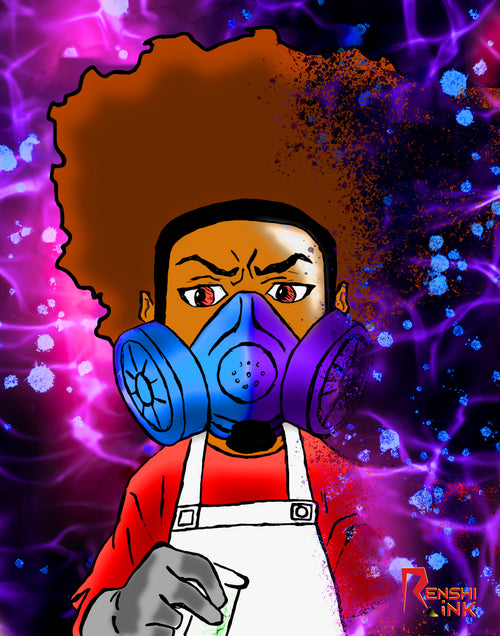 11X14 Digital Print by Renshi Ink