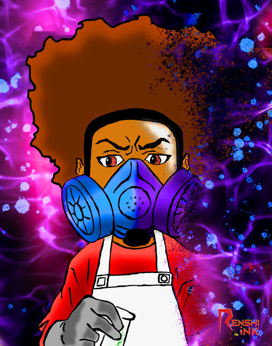 11X14 Digital Print by Renshi Ink